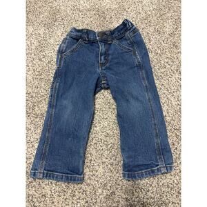 CARHARTT BOY'S INFANT/TODDLER WASHED DENIM, Size 18 Months